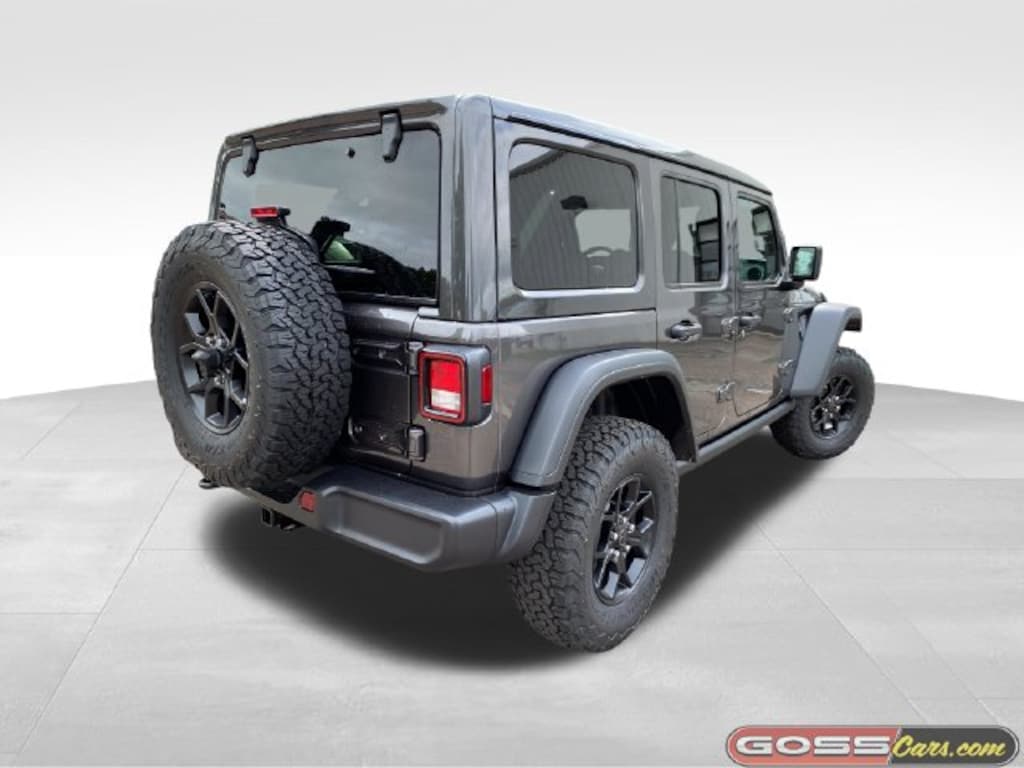 New 2027 Jeep Wrangler 4-DOOR WILLYS Sport Utility