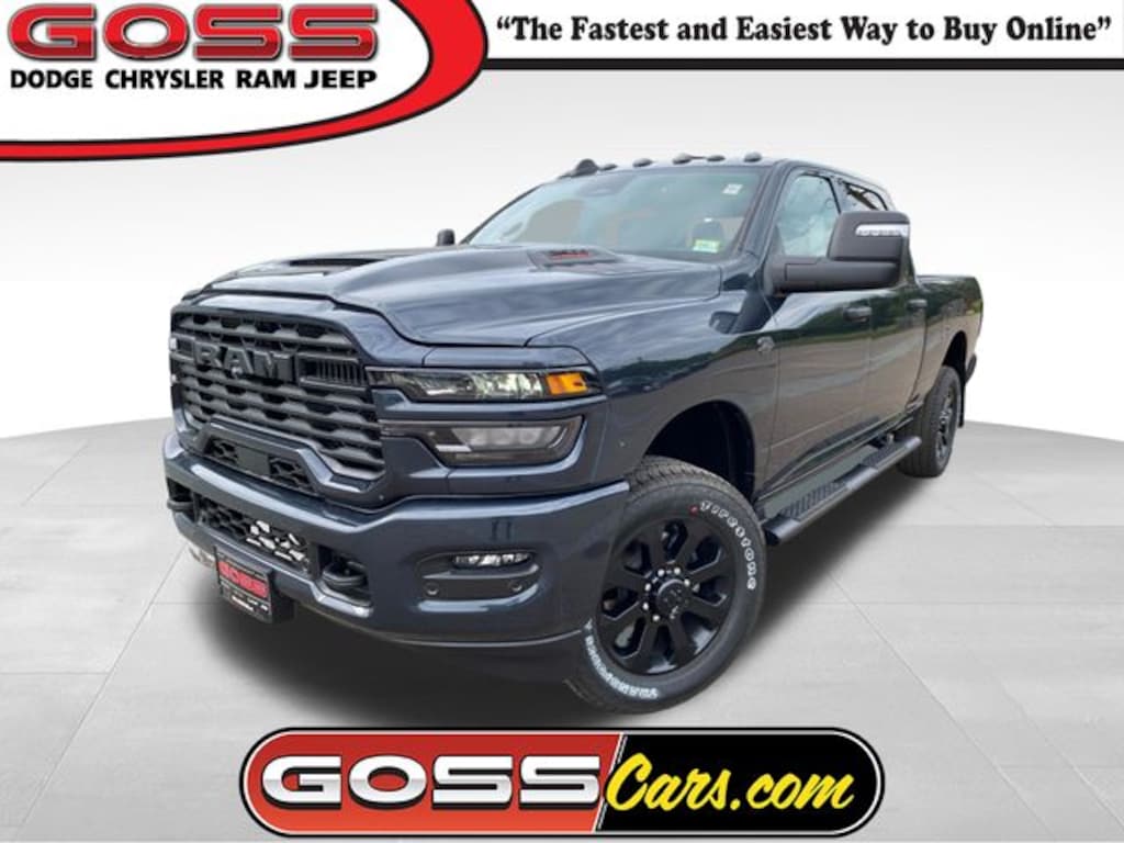 New 2027 Ram 2500 BLACK EXPRESS CREW CAB 4X4 6'4 BOX Pickup