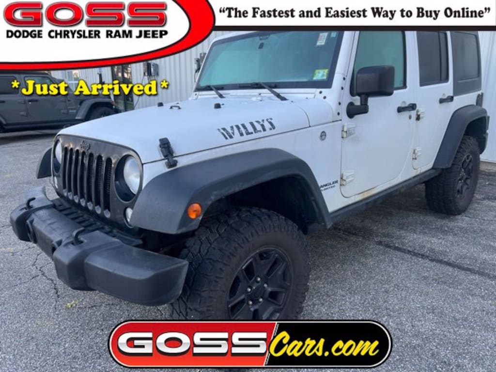 Used 2016 Jeep Wrangler Unlimited Sport SUV