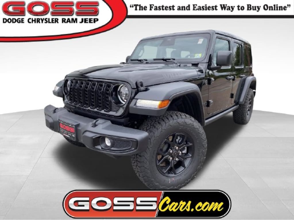 New 2027 Jeep Wrangler 4-DOOR WILLYS Sport Utility