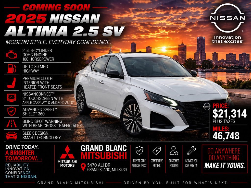 2025 Nissan Altima SV
