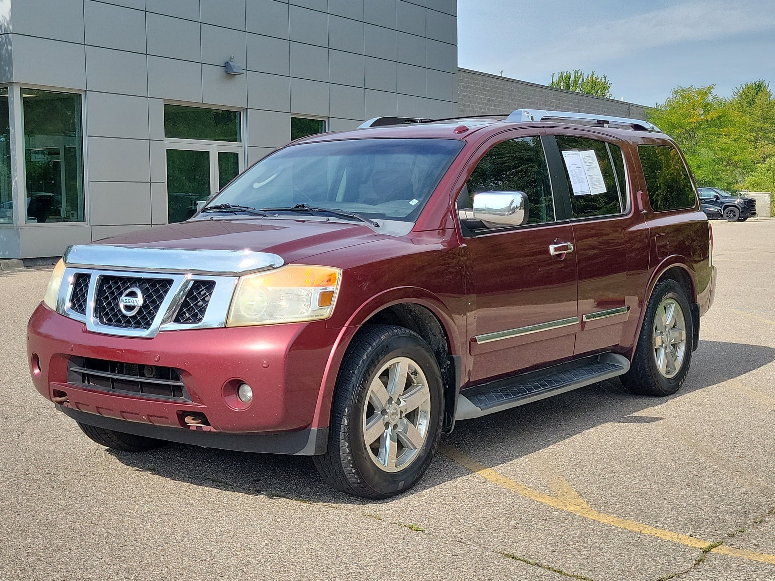 Used 2012 Nissan Armada Platinum with VIN 5N1AA0NE1CN608151 for sale in Grand Blanc, MI