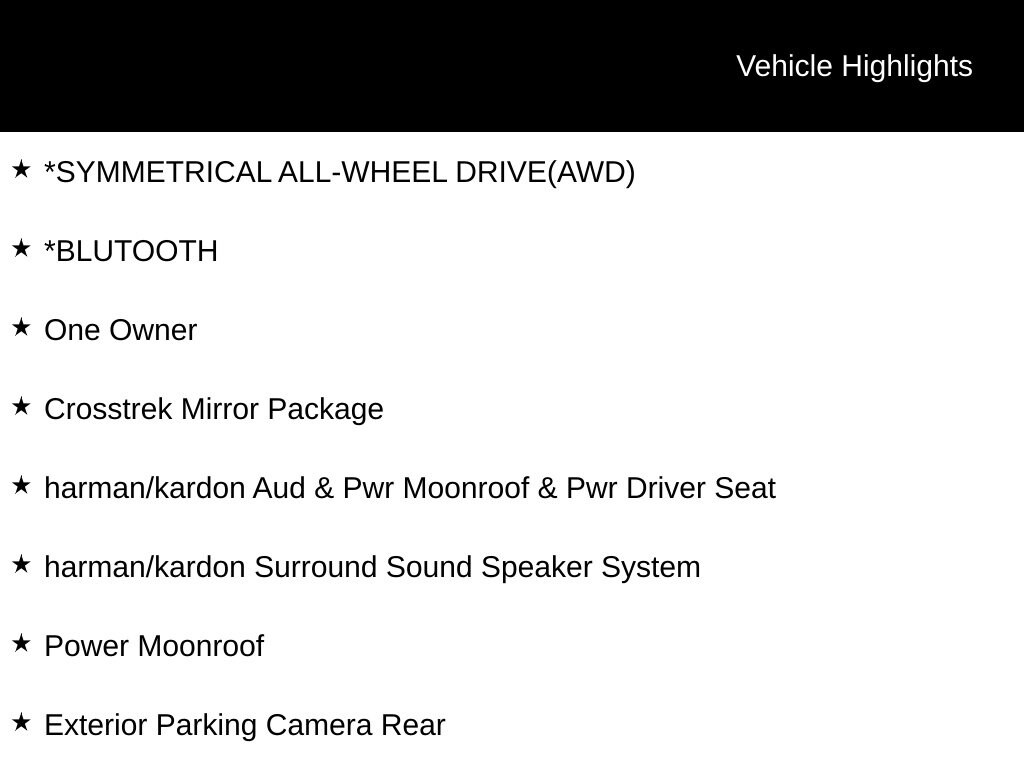 Certified 2024 Subaru Crosstrek Wilderness SUV