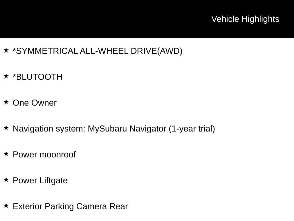 Used 2026 Subaru Outback Limited XT SUV
