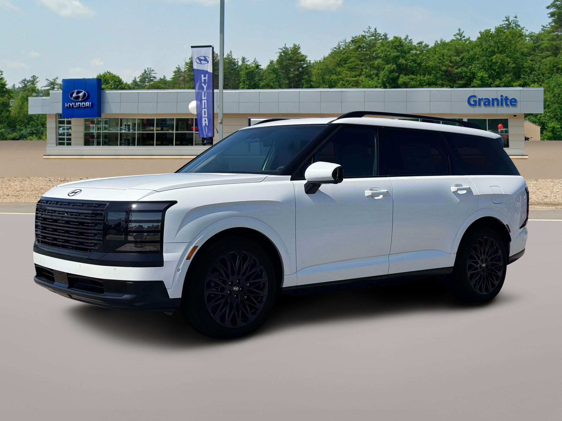 New 2027 Hyundai Palisade Hybrid Calligraphy Black Ink SUV