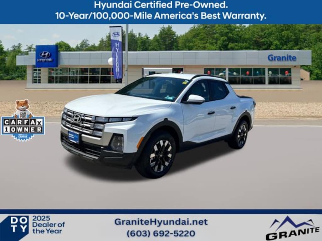Certified 2025 Hyundai Santa Cruz SEL Truck Crew Cab