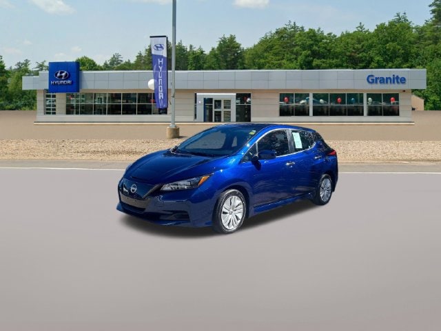 Used 2023 Nissan Leaf S with VIN 1N4AZ1BV9PC557075 for sale in Somersworth, NH