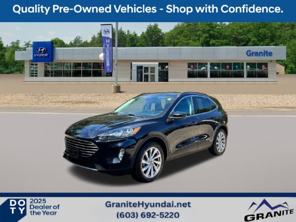 Used 2021 Ford Escape Hybrid Titanium SUV