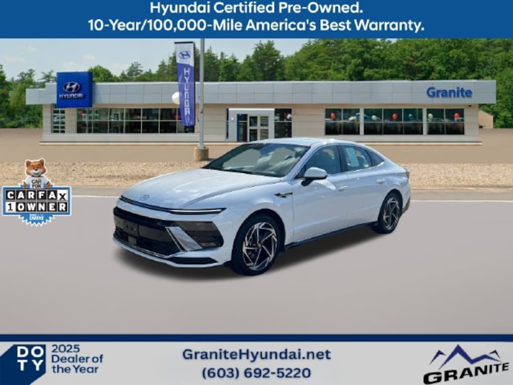 Certified 2026 Hyundai Sonata SEL Sport Sedan