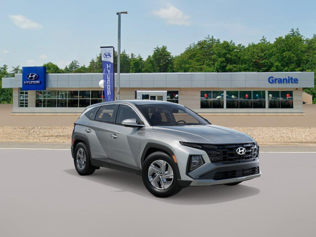 New 2026 Hyundai Tucson Hybrid Blue SUV