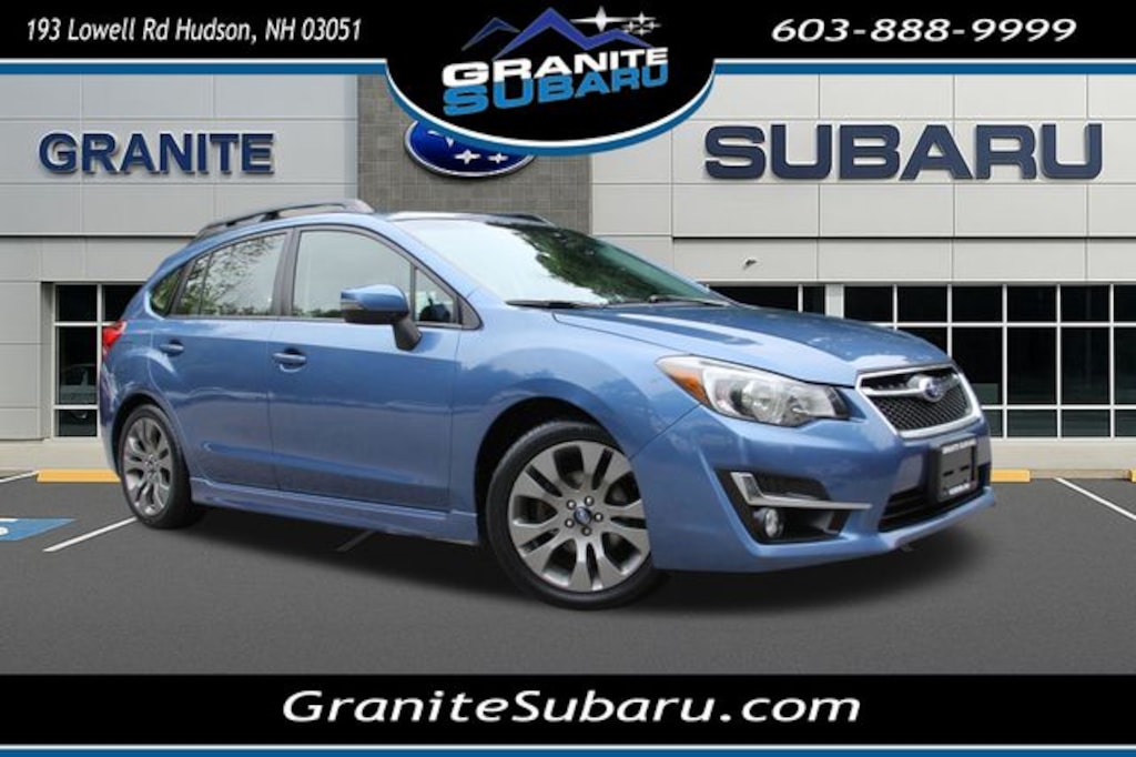 Used 2016 Subaru Impreza 2.0i Sport Premium Hatchback