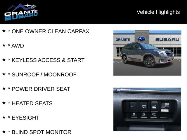 Used 2022 Subaru Forester Sport SUV