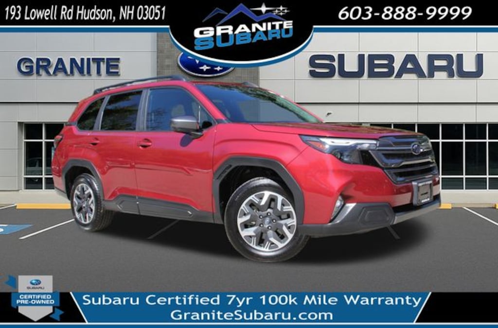 Certified 2026 Subaru Forester Premium SUV