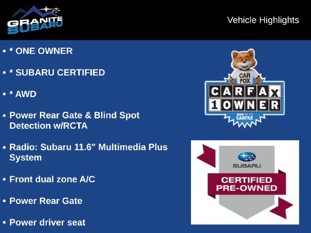 Used 2025 Subaru Forester Premium SUV