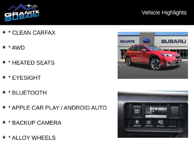 Used 2021 Subaru Crosstrek Limited SUV