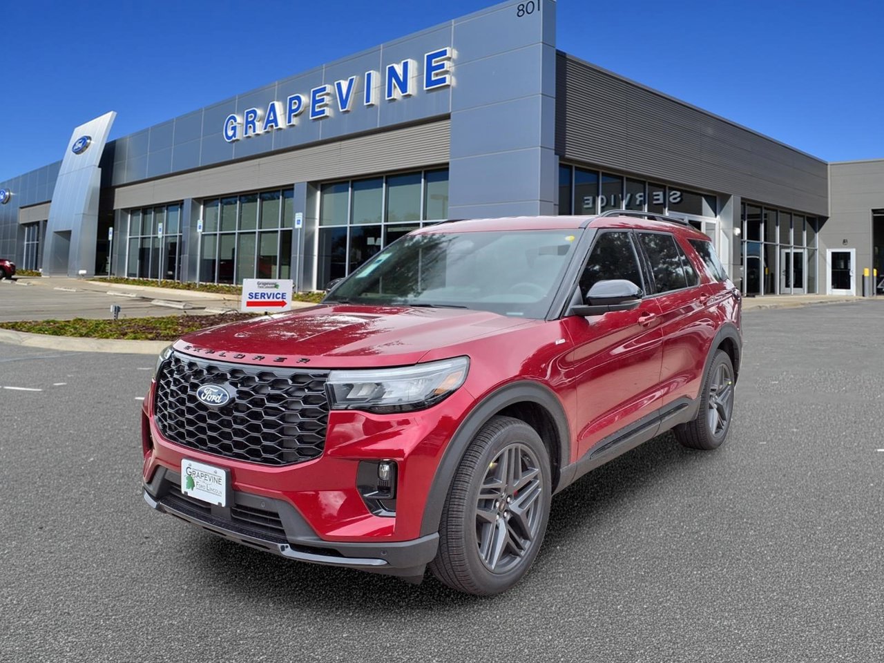 New 2027 Ford Explorer ST-Line SUV Grapevine