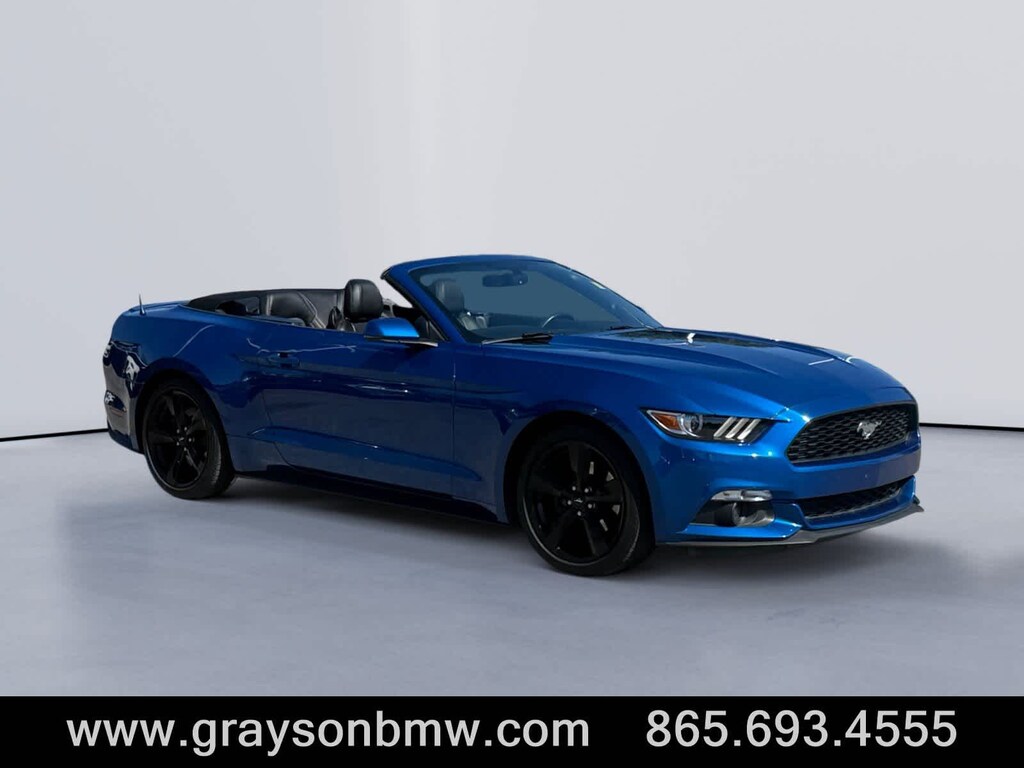 Used 2017 Ford Mustang Ecoboost Premium Convertible