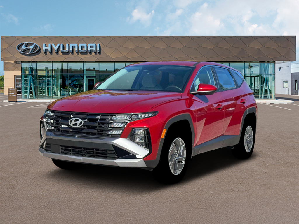 New 2026 Hyundai Tucson Hybrid Blue SUV