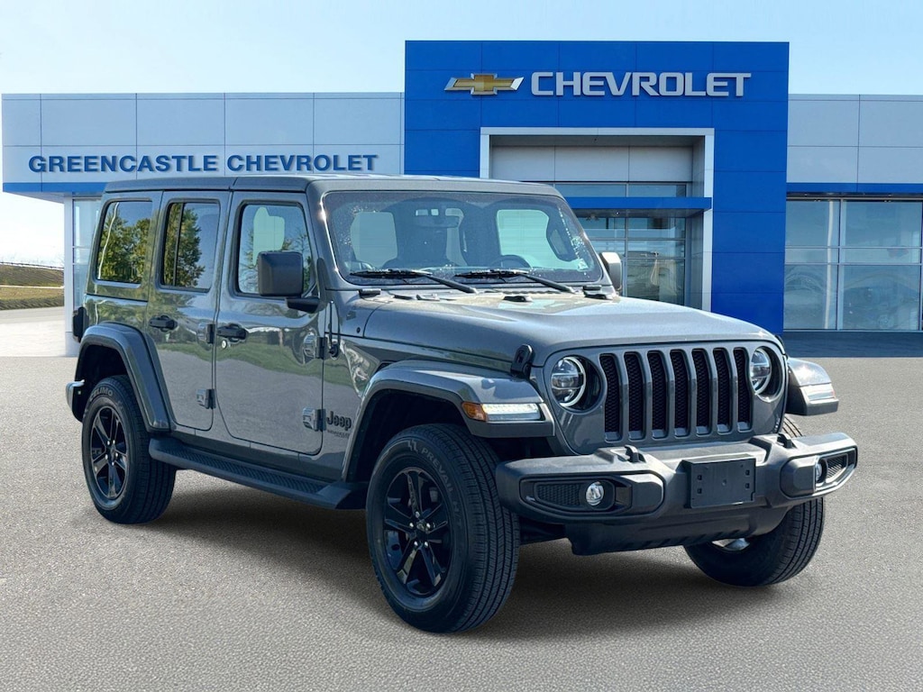 Used 2022 Jeep Wrangler Unlimited Sahara Altitude