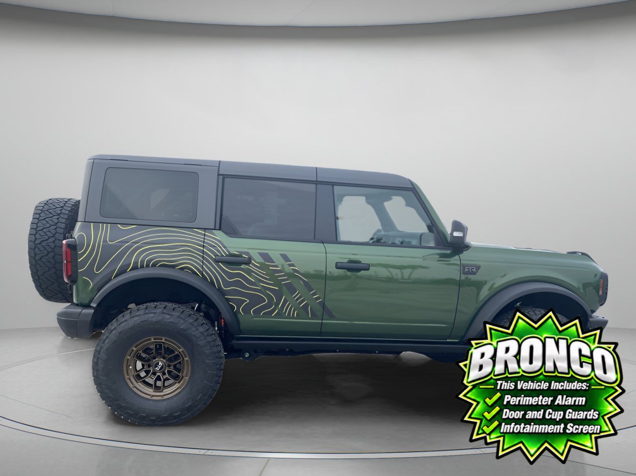 New 2025 Ford Bronco RTR Package Convertible