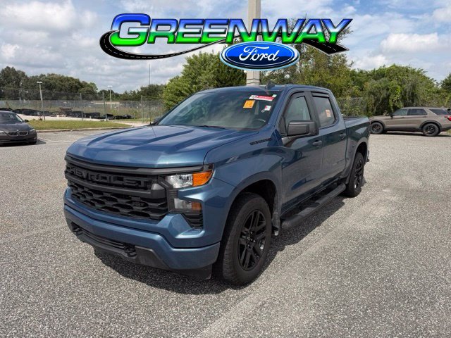 Used 2024 Chevrolet Silverado 1500 Custom Crew Cab Pickup