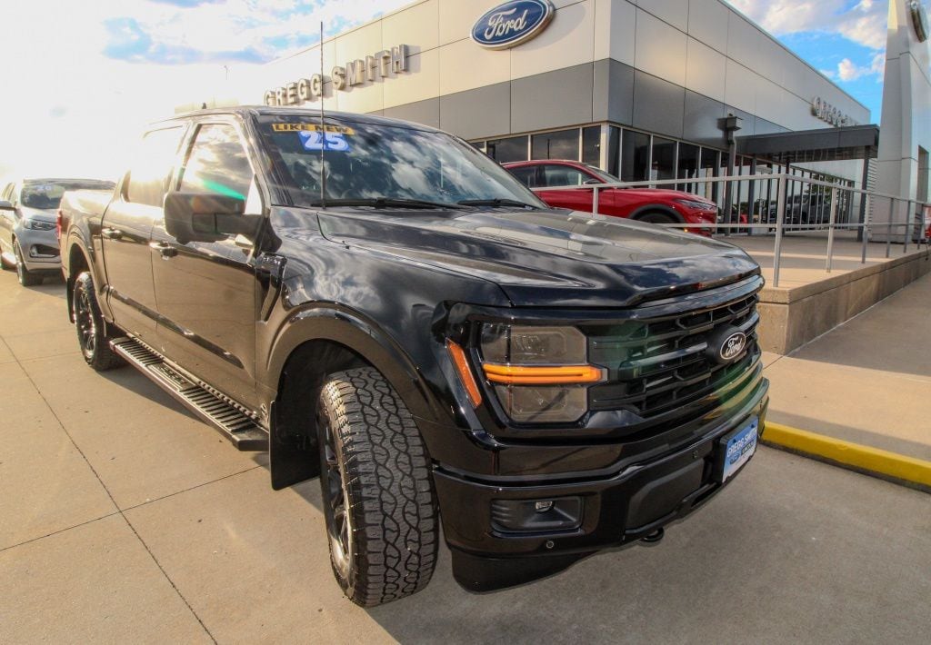Used 2025 Ford F-150 XLT with VIN 1FTEW3LP9SKD07222 for sale in Kansas City