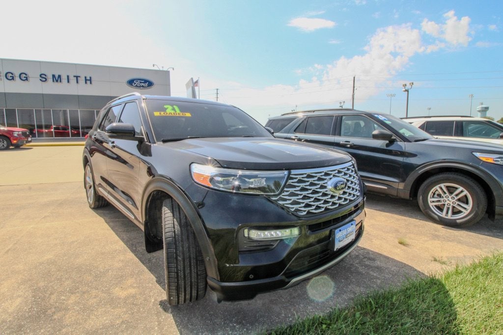 Used 2021 Ford Explorer Platinum with VIN 1FM5K8HC3MGC20027 for sale in Kansas City