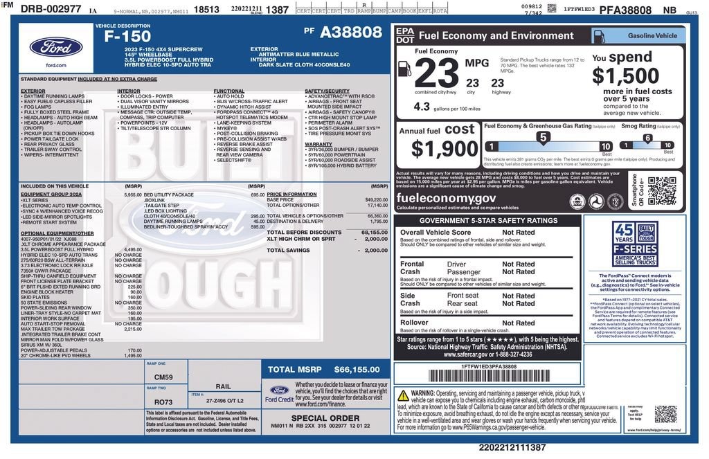 Used 2023 Ford F-150 XL