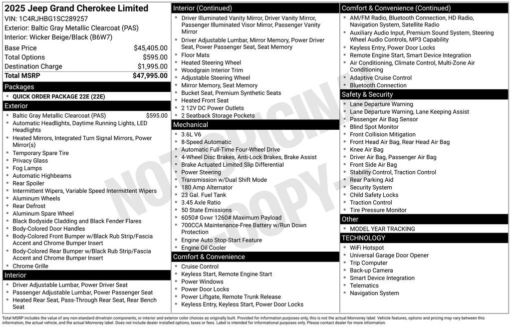 Used 2025 Jeep Grand Cherokee Limited