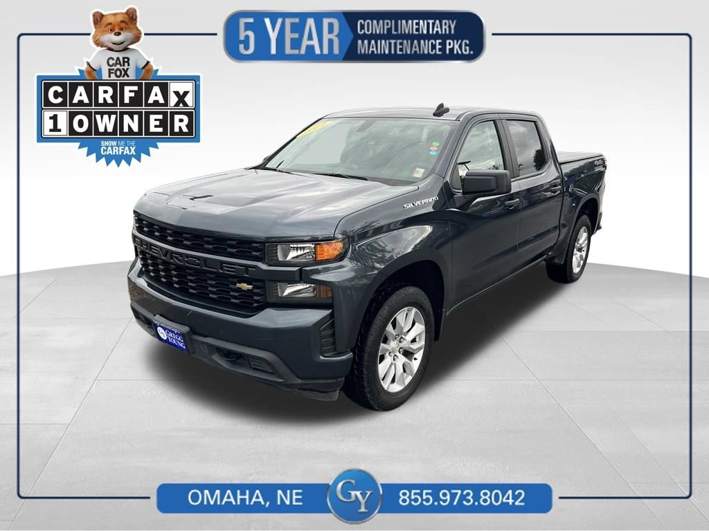 Used 2021 Chevrolet Silverado 1500 Custom Truck