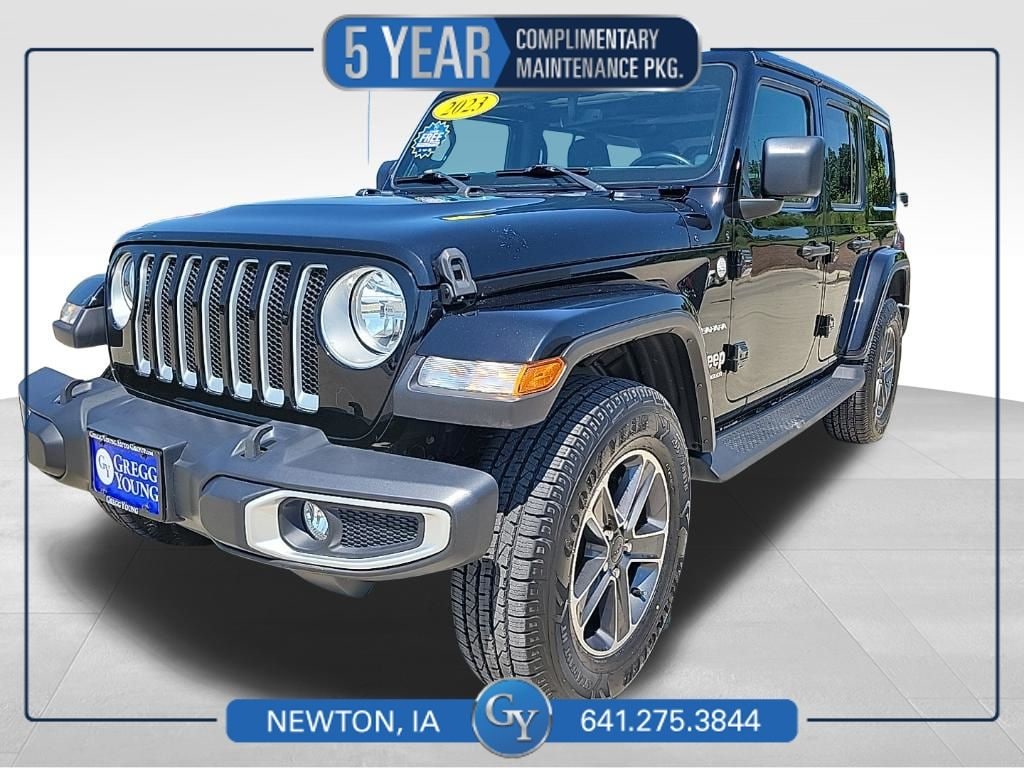 Used 2023 Jeep Wrangler 4-DOOR SAHARA 4X4 SUV