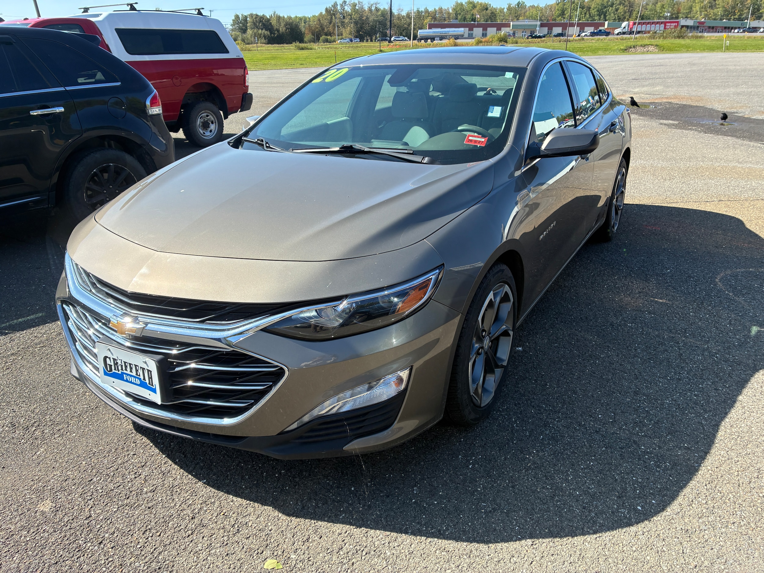 Used 2020 Chevrolet Malibu 1LT with VIN 1G1ZD5ST8LF100695 for sale in Caribou, ME