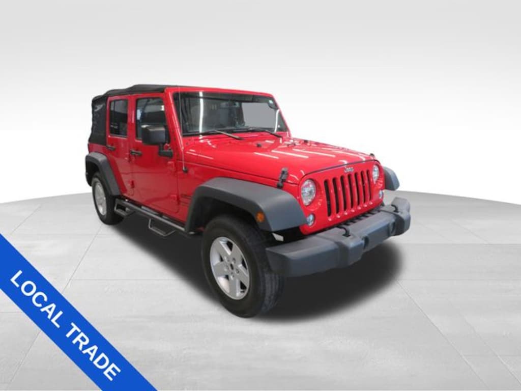 Used 2018 Jeep Wrangler JK Unlimited Sport 4x4 SUV