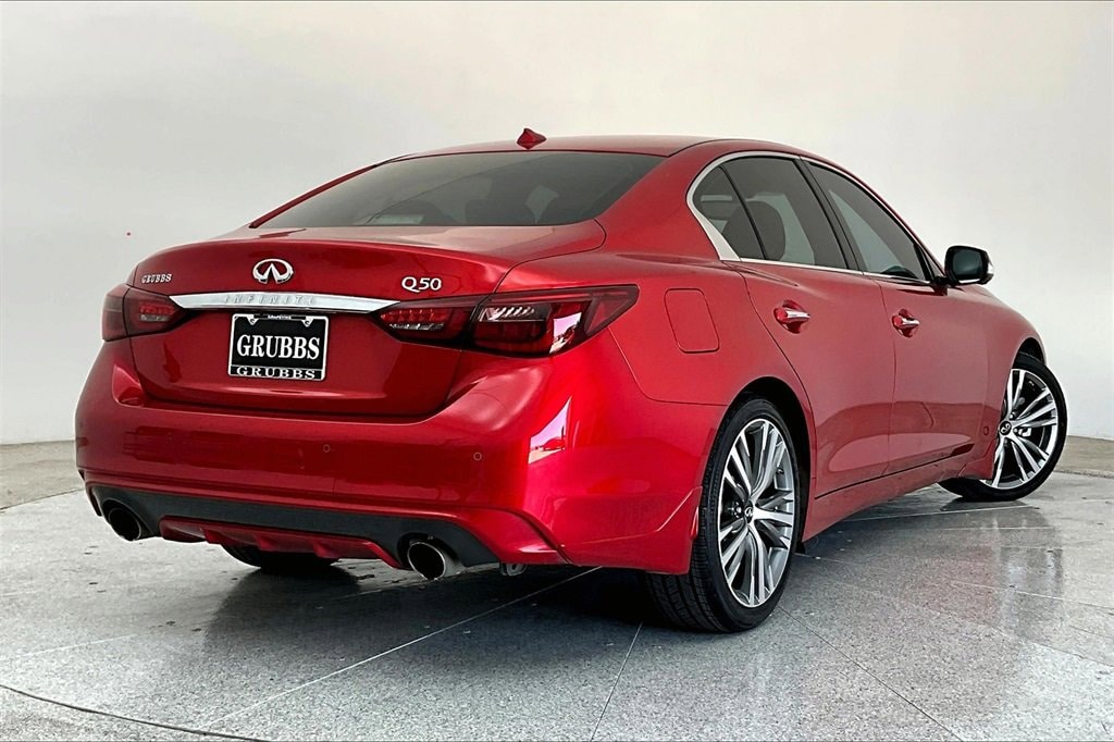 Certified 2022 INFINITI Q50 SENSORY Sedan