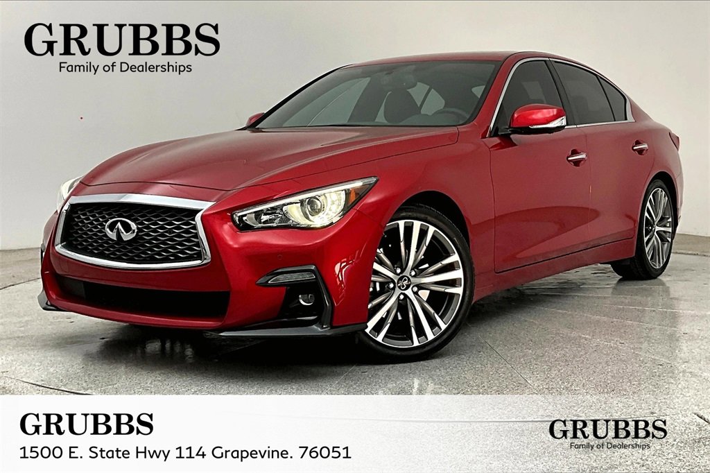Certified 2022 INFINITI Q50 SENSORY Sedan