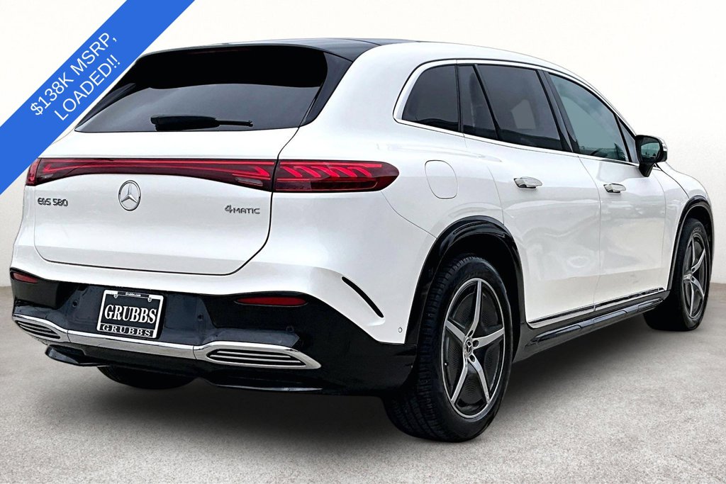 Used 2023 Mercedes-Benz EQS SUV Base with VIN 4JGDM4EB8PA021038 for sale in Grapevine, TX