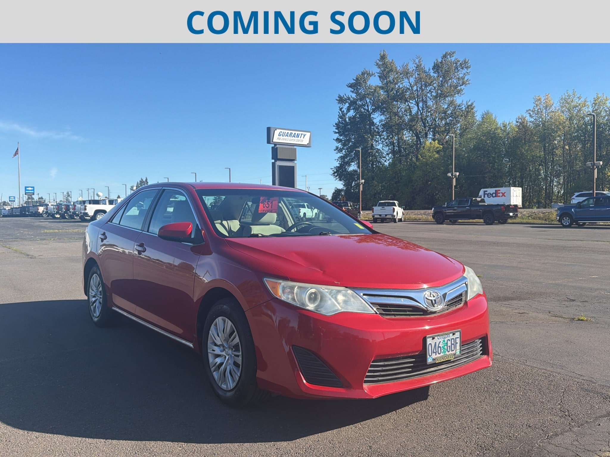 2012 Toyota Camry L