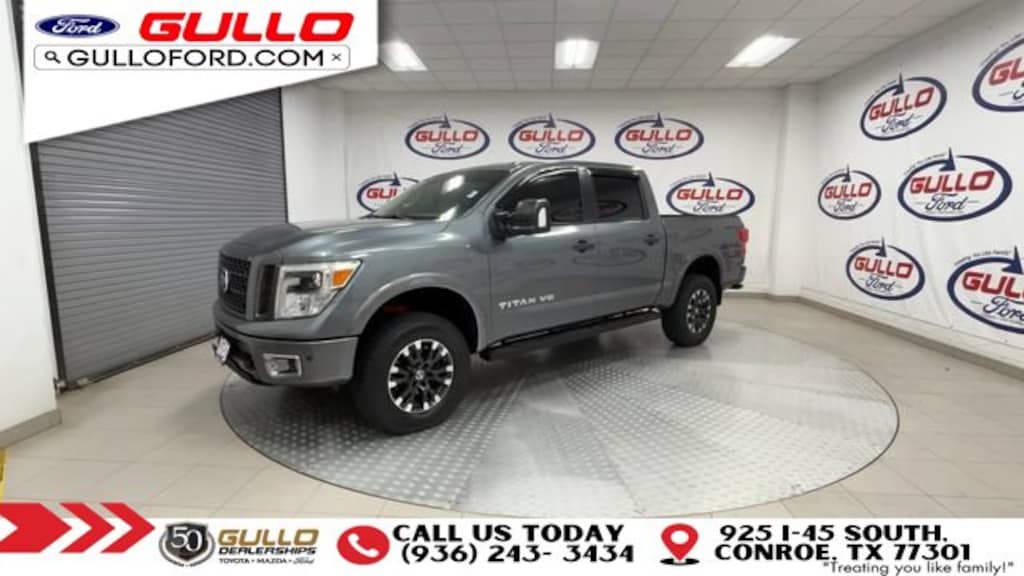 Certified 2018 Nissan Titan PRO-4X Truck