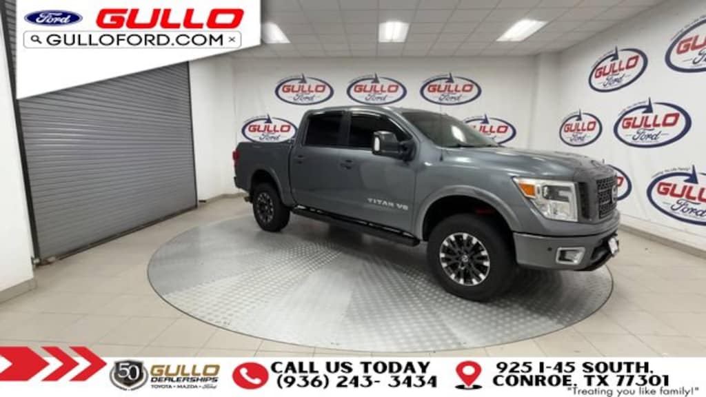 Certified 2018 Nissan Titan PRO-4X Truck