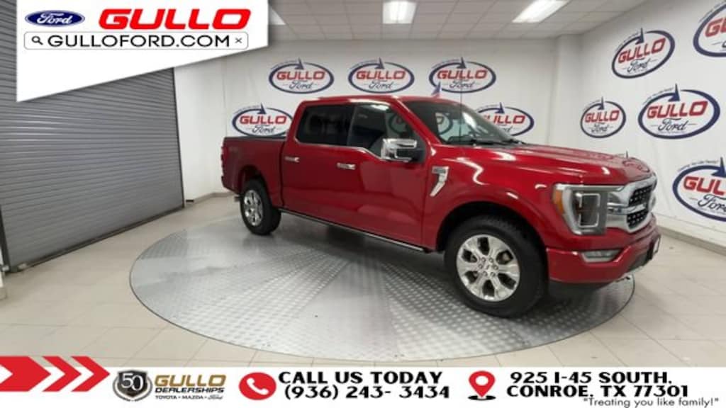 Certified 2022 Ford F-150 Platinum Truck