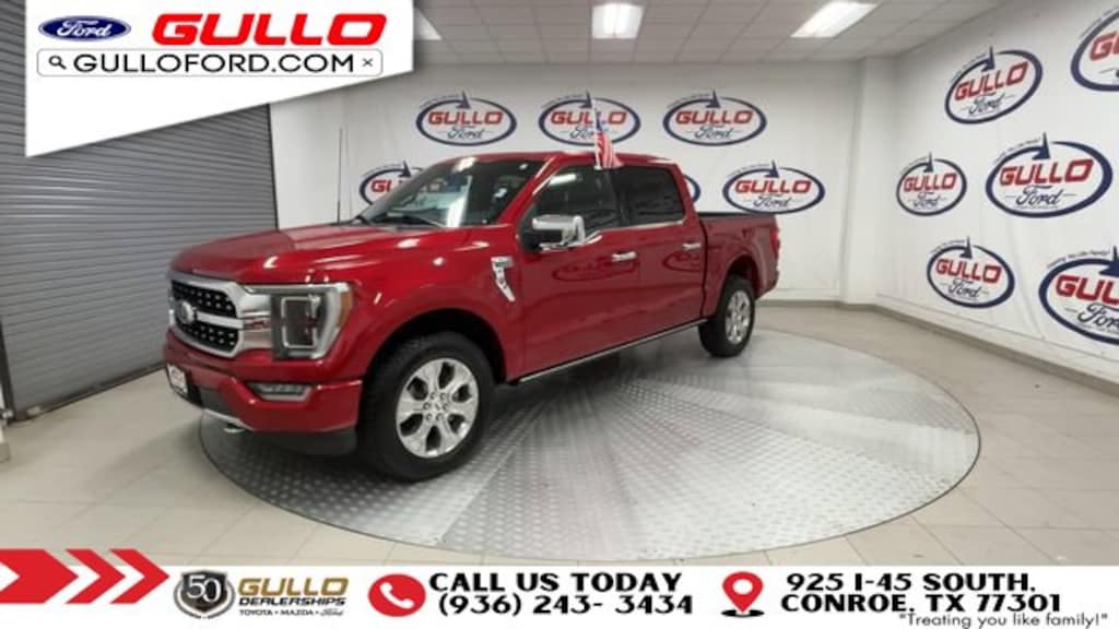 Certified 2022 Ford F-150 Platinum Truck