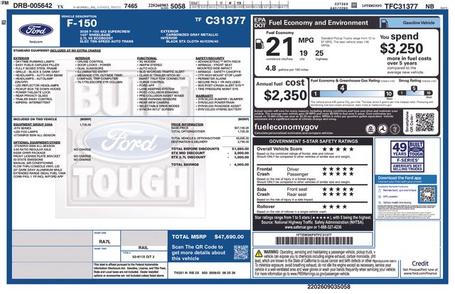 New 2026 Ford F-150 STX Truck
