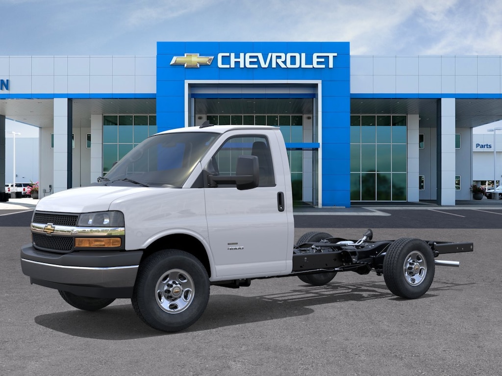 New 2025 Chevrolet Express Cutaway Work Van Truck