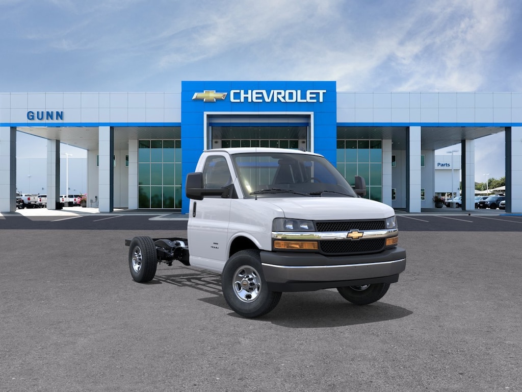 New 2025 Chevrolet Express Cutaway Work Van Truck