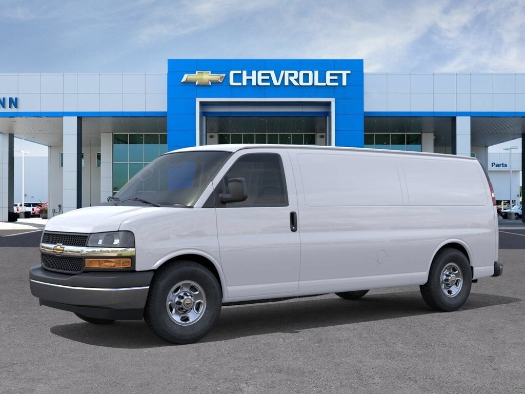 New 2026 Chevrolet Express 3500 Work Van Van Extended Cargo Van