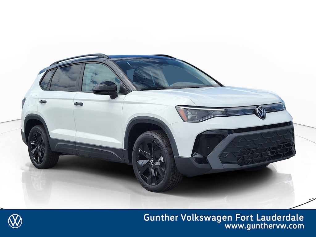 New 2026 Volkswagen Taos 1.5T SE Black SUV