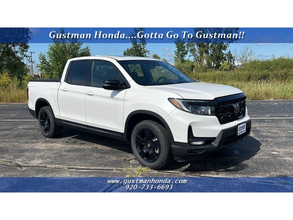 New 2026 Honda Ridgeline Black Edition Truck Crew Cab
