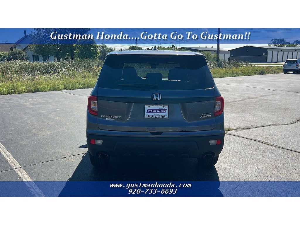 Certified 2019 Honda Passport Sport AWD SUV