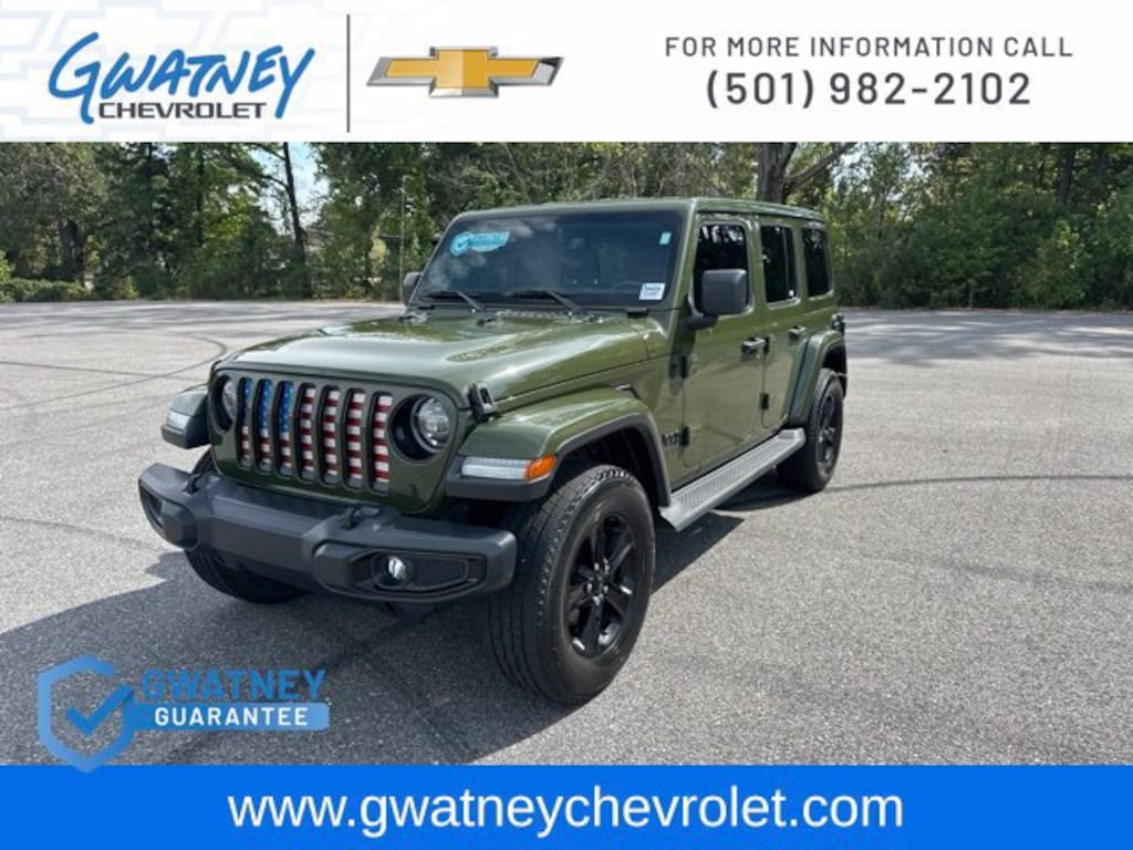 Used 2021 Jeep Wrangler Unlimited Sahara Altitude