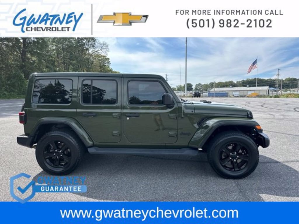 Used 2021 Jeep Wrangler Unlimited Sahara Altitude